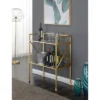 Gold Coast Bar Hall Table Mirror/Gold - Breighton Home
