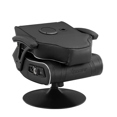 CXR3 Neo Fiber LED Audio Pedestal Gaming Chair With Subwoofer Black - X Rocker - Image 6