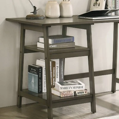 Dornoch 2 Shelf Writing Desk With Chair - HOMES: Inside + Out - Image 2