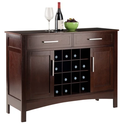 Gordon Buffet Cabinet/Sideboard Cappuccino - Winsome - Image 5