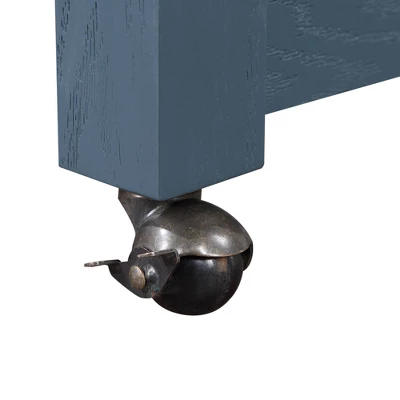 Fredricke Extendable Kitchen Island With Faux Marble - HOMES: Inside + Out - Image 4