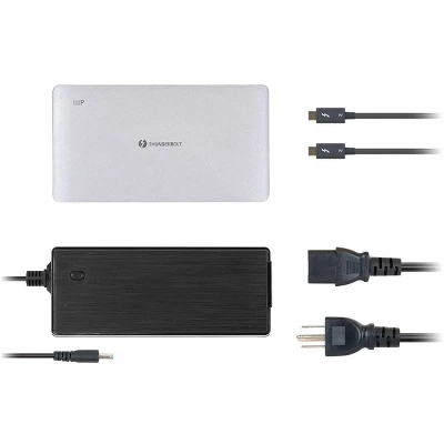 Monoprice Thunderbolt 3 Dual DisplayPort Docking Station With USB-C MFDP Support For Non-Thunderbolt 3 Devices, With Thunderbolt 3 USB Type-C Cable - Image 5