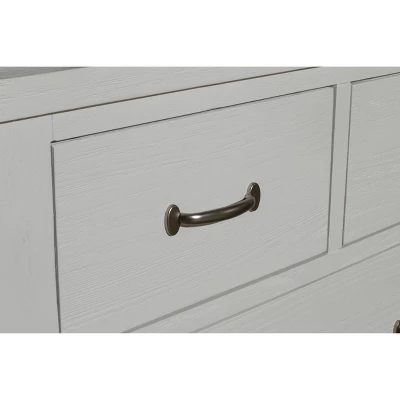 Highlands 5 Drawer Chest White - Hillsdale Furniture - Image 3