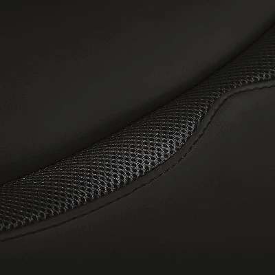 Back N Motion Health & Wellness Managers Chair Black Leather - Serta - Image 7