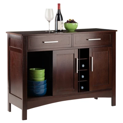 Gordon Buffet Cabinet/Sideboard Cappuccino - Winsome - Image 7