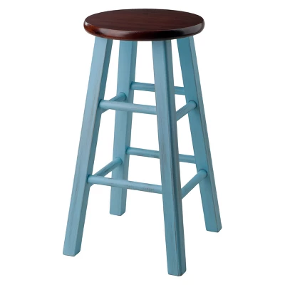 24" Ivy Counter Height Barstool - Winsome - Image 5