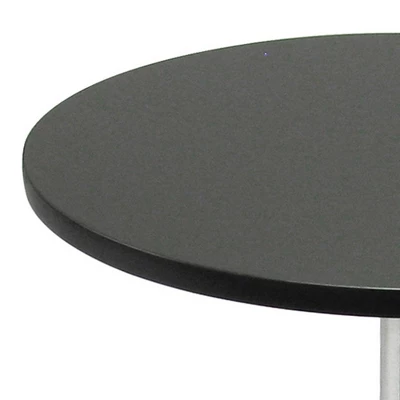 Spectrum Round Dining Table With Metal Base Wood/Black - Winsome