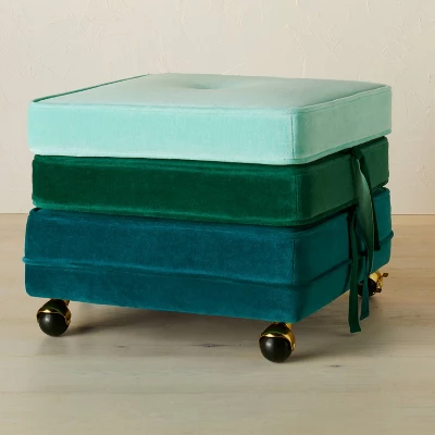 Marin Stackable Pouf With Casters - Opalhouse™ Designed With Jungalow™ - Image 7
