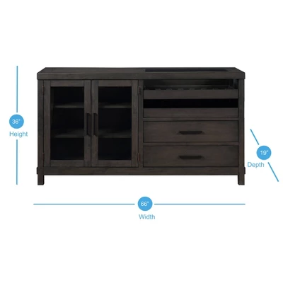 Napa Server Dusky Cedar Finish - Steve Silver Co. - Image 6