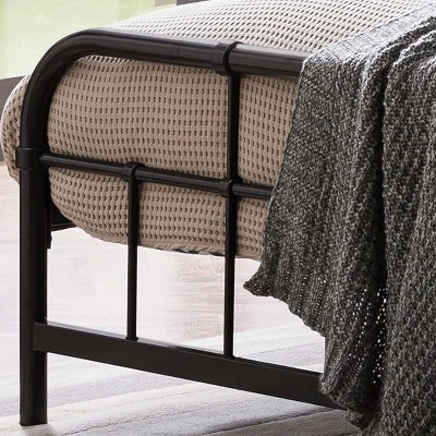 Queen Berthoud Industrial Iron Bed - Christopher Knight Home - Image 3