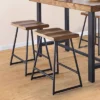 24" Set Of 2 Landon Counter Height Barstool Honey - Steve Silver Co.