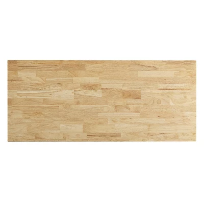 Eleanor Wood Top Kitchen Cart Mahogany/Natural - Crosley - Image 9