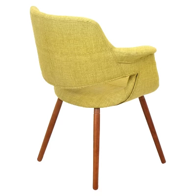 Vintage Flair Dining Chair Wood/Green - LumiSource - Image 4