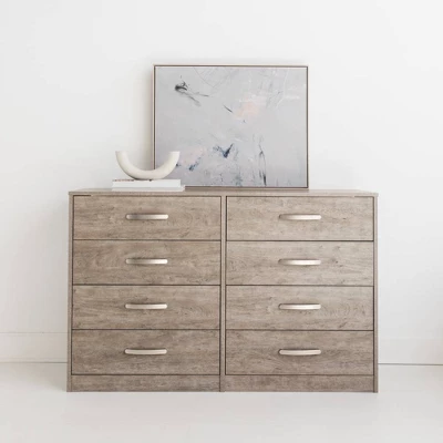 Flannia 8 Drawer Dresser Gray - Signature Design By Ashley - Image 2