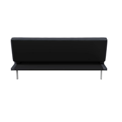 Sorenson Convertible Futon Sofa Bed Charcoal - Serta - Image 16