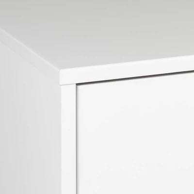 Floating 4 Drawers Dresser White - Prepac - Image 8