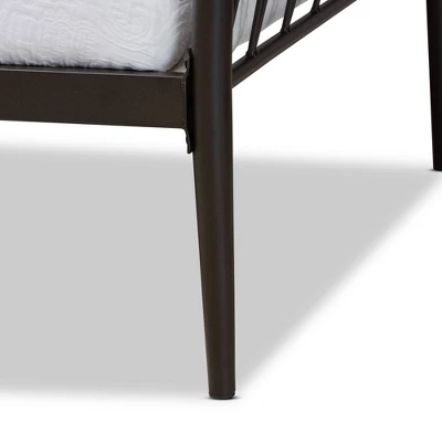 Twin Lysa Metal Daybed Black - Baxton Studio - Image 4