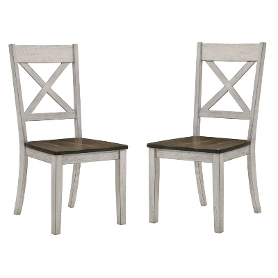 2pk Calton X Shaped Back Dining Chairs - HOMES: Inside + Out - Image 5