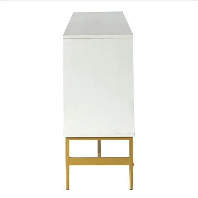 Uirich 65'' Wide Modern Sideboard Storage Cabinet With Adjustable Shelves| KARAT HOME - Image 2