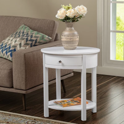 Classic Accents Cypress End Table White - Breighton Home