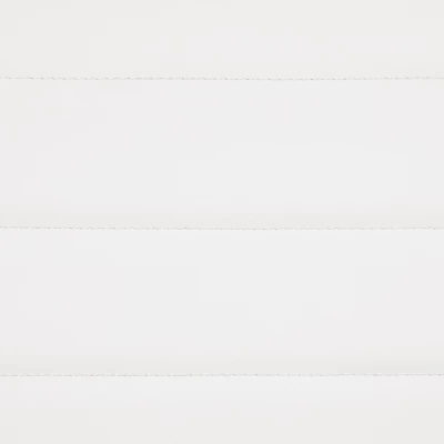 Merrick Lane Ergonomic Swivel Office Chair Ribbed Back And Seat Mid-Back Armless Computer Desk Chair With Metal Base - Image 6