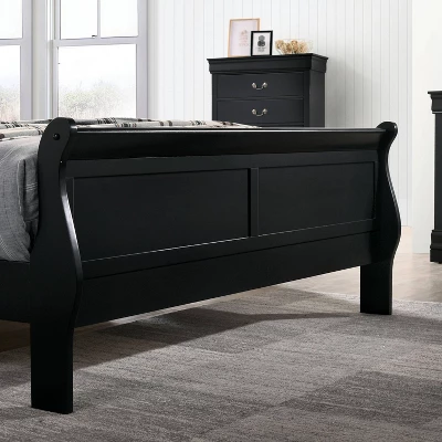 Sliver Sleigh Panel Bed - HOMES: Inside + Out - Image 2