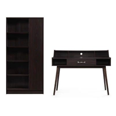 2pc Brenda Mid Century Home Office Set - Christopher Knight Home - Image 7