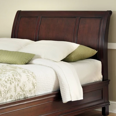 Lafayette Sleigh Headboard Cherry (King) - Home Styles - Image 4