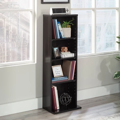 Beginnings Multimedia 4 Shelf Storage Tower Cinnamon Cherry - Sauder - Image 2