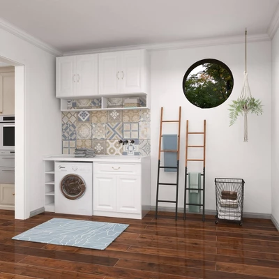 Square Industrial Metal Storage Cart Black CosmoLiving By Cosmopolitan - Image 13