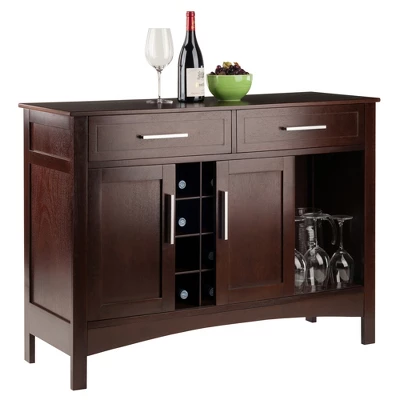 Gordon Buffet Cabinet/Sideboard Cappuccino - Winsome - Image 6