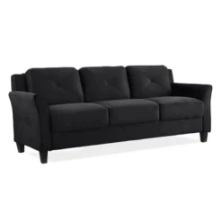 Harper Tufted Microfiber Sofa - Lifestyle Solutions