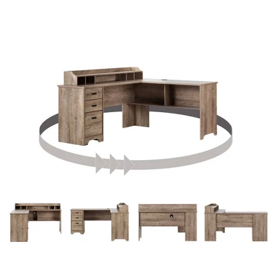 Versa L Shaped Desk - South Shore