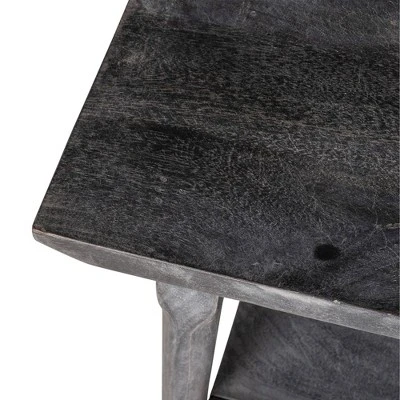 Kit Side Table Matte Black - East At Main - Image 6