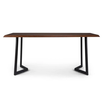 Hathaway Dining Table With Inverted Metal Base - WyndenHall - Image 8