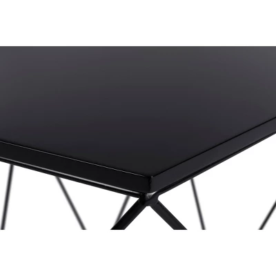 Element Geometric Side Table Midnight Black - Adore Decor - Image 5