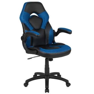 Flash Furniture Gaming Desk And Racing Chair Set With Cup Holder, Headphone Hook & 2 Wire Management Holes - Image 11