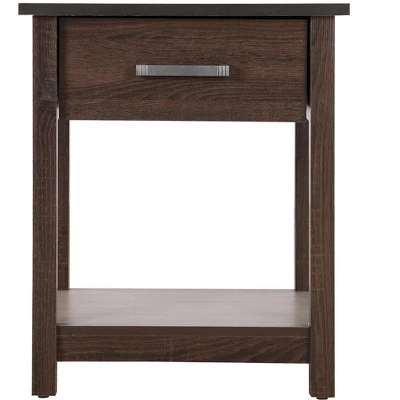 Passion Furniture Salem 1-Drawer Nightstand (24 In. H X 19 In. W X 20 In. D) - Image 8