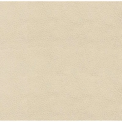 24" Faux Leather Square Counter Height Barstool Cream - HomePop - Image 3