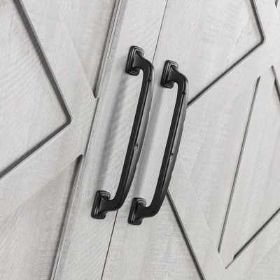 58" TV Stand For TVs Up To 65" Saw Cut Off White - Home Essentials - Image 8