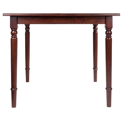 5pc Mornay Dining Table Set Walnut - Winsome - Image 2