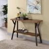 Mafi Open Shelf Console Table Black - HOMES: Inside + Out