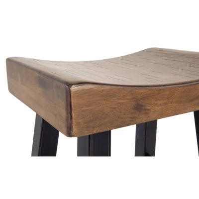 Set Of 2 25" Glosco Counter Height Barstools Grizzly Bear - Signature Design By Ashley - Image 3