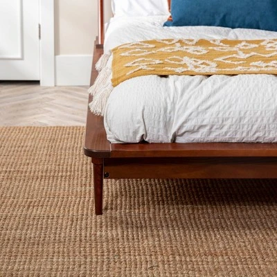 Boho Solid Wood Spindle Platform Bed - Saracina Home - Image 14