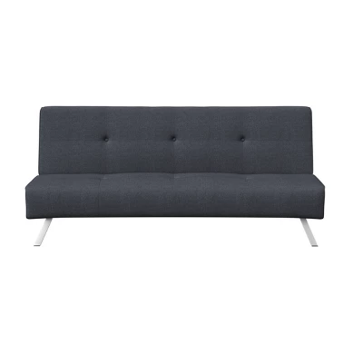 Sorenson Convertible Futon Sofa Bed Charcoal - Serta - Image 14