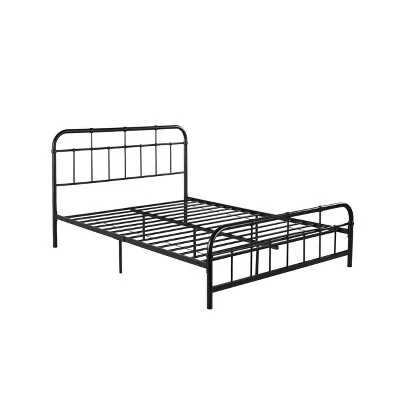 Queen Berthoud Industrial Iron Bed - Christopher Knight Home - Image 4