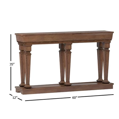 Console Table Oak - Acme Furniture - Image 2