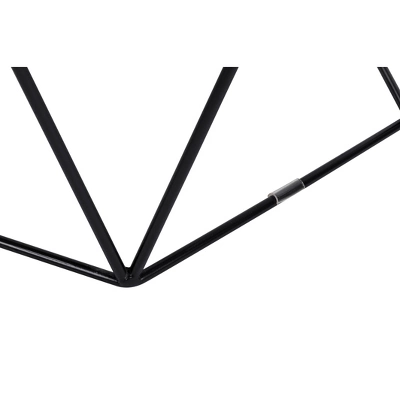 Element Geometric Side Table Midnight Black - Adore Decor - Image 4