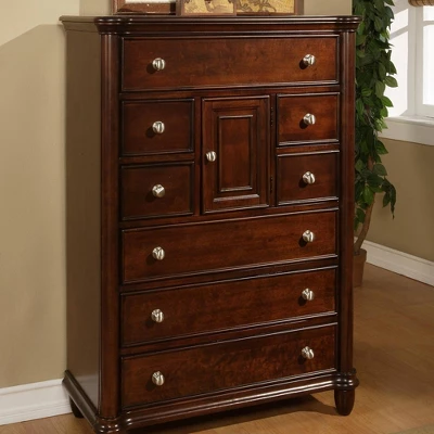 Dylan 8 Drawer Chest Dark Cherry - Picket House Furnishings - Image 2