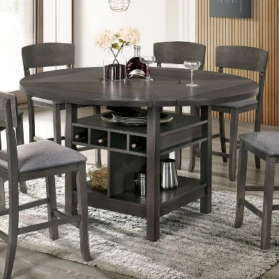 60" Summerland Round Counter Height Dining Table - HOMES: Inside + Out